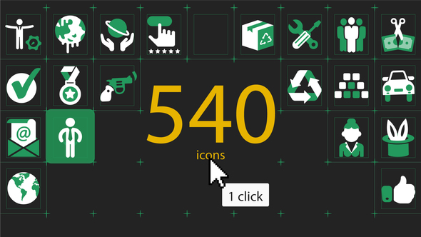 540 Animated Icons