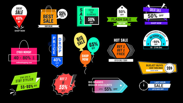 Sales & Discounts Badges