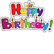 Solemn Birthday Greetings Epic Logo