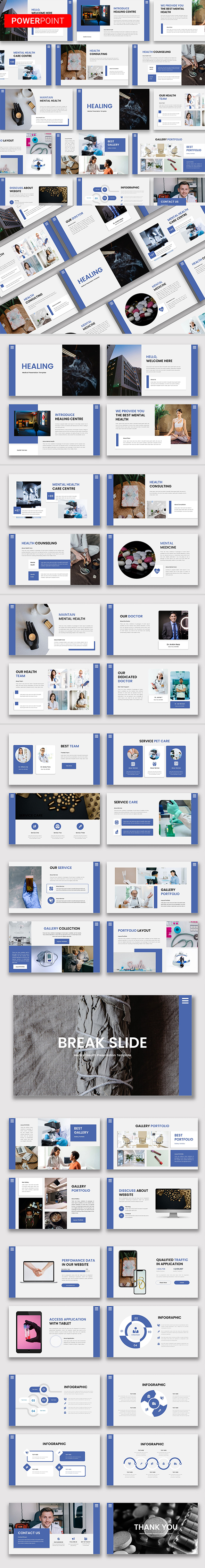 Healing-Medical Power Point Template