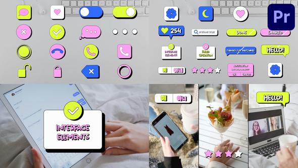Interface Elements for Premiere Pro