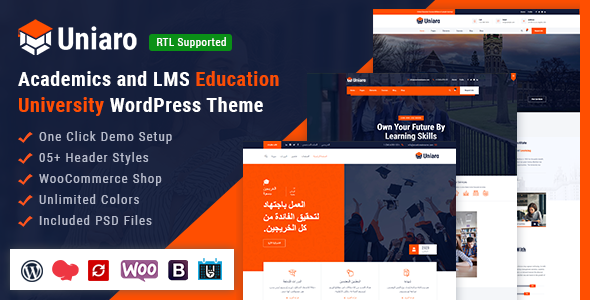 Uniaro - Academics and Education LMS WordPress Theme