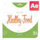Healthy Food Promo - VideoHive Item for Sale