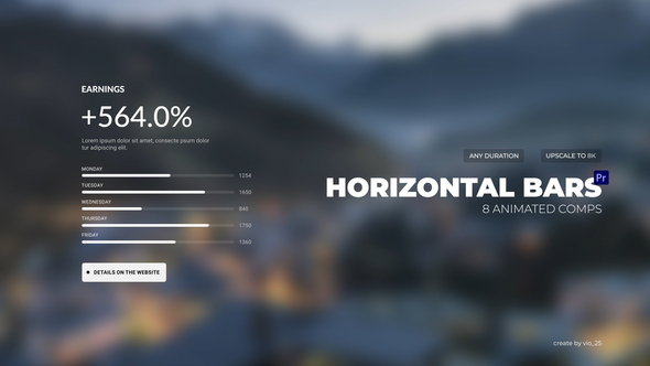 Infographics Horizontal Bars | MOGRT