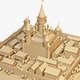 Low Poly Medieval Castle Town Pack - 3DOcean Item for Sale
