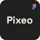 Pixeo - Designer Portfolio Figma Template - ThemeForest Item for Sale