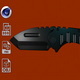 Knife Praetorian (C4D, 3DS, FBX, OBJ) - 3DOcean Item for Sale