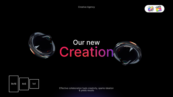 Dispersion Typography for Apple Motion and FCPX alt