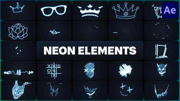Neon Elements for After Effects