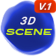 Abstract 3D Scene - VideoHive Item for Sale
