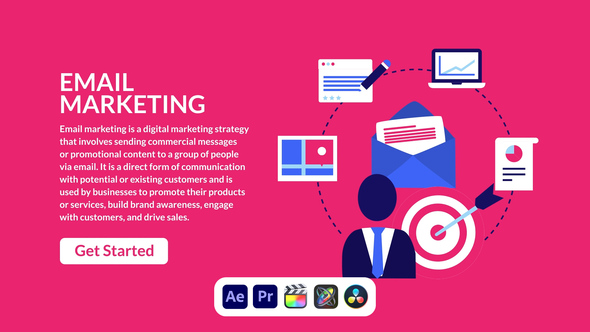Email Marketing Design Concept