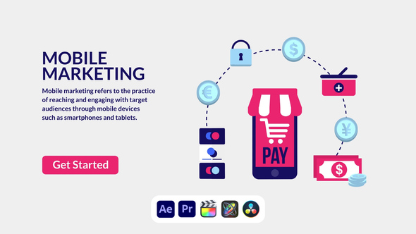Mobile Marketing Design Concept