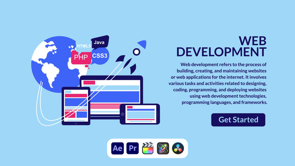 Web Development Design Concept
