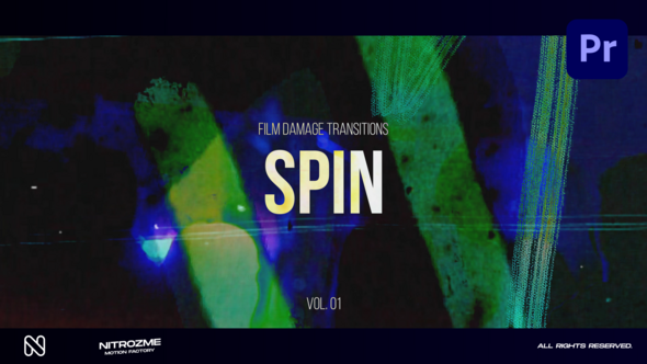 Film Damage Spin Vol. 01 for Premiere Pro