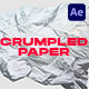 Crumpled Paper Transitions | After Effects - VideoHive Item for Sale