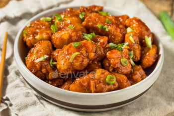 Spicy Deep Fried Korean Chicken