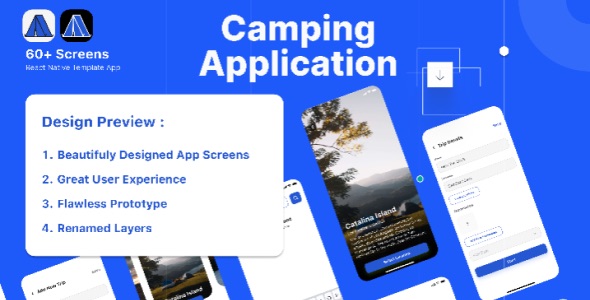 Camping - Mobile UI KIT ( React Native Template )