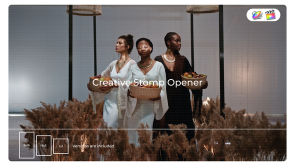 Creative Stomp Opener for Apple Motion and FCPX alt