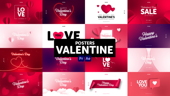 Posters Valentine alt