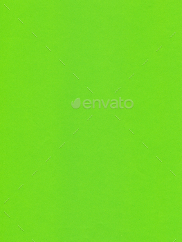 Surface of colored paper, sheet of green paper