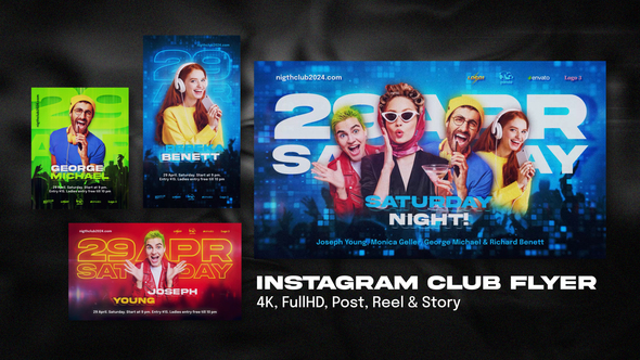 Instagram Club Flyer