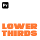 Lower Thirds | Premiere Pro - VideoHive Item for Sale