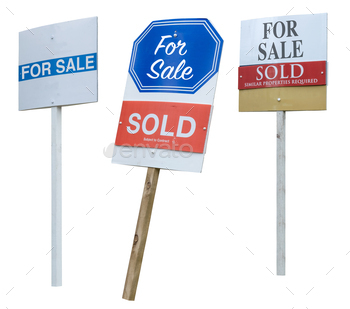 Collection Of For Sale Signs