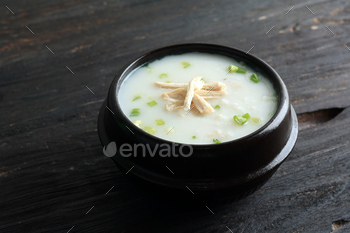 Dakjuk Korean Rice Chicken Porridge