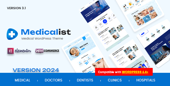Medicalist - A Medical Theme with Appointment System