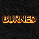 BURNED | Text-Effect-Mockup/Template - GraphicRiver Item for Sale