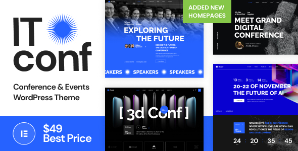 ITconf – Conference & Events WordPress Theme
