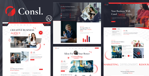 Consl - Consulting Business NextJS Template