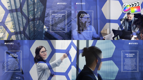 Corporate & Modern Slideshow for FCPX alt