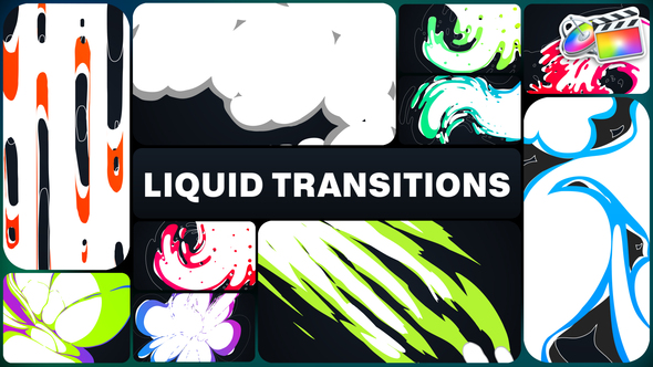 Colorful Liquid Transitions for FCPX