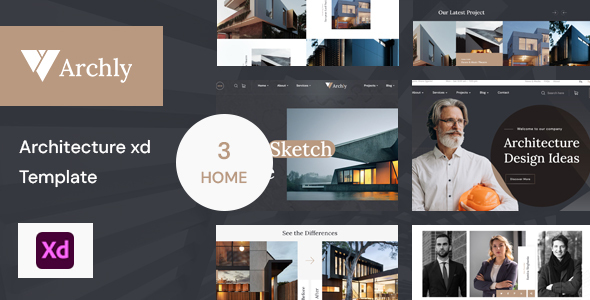 Archly - Architecture XD Template