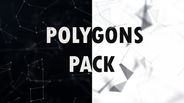 Clean Polygons 4K Pack