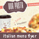 Italy Restaurant Menu Flyer - GraphicRiver Item for Sale
