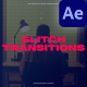 Vertical Glitch Transitions - VideoHive Item for Sale