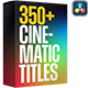 Cinematic Titles | DaVinci Resolve - VideoHive Item for Sale