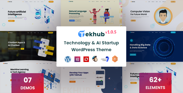 Tekhub – Technology & AI Startup WordPress Theme