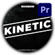 Kinetic Modern Titles - VideoHive Item for Sale