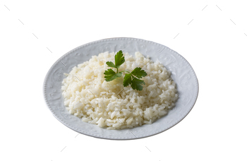 Plain rice pilaf, Turkish name; pirinc pilavi