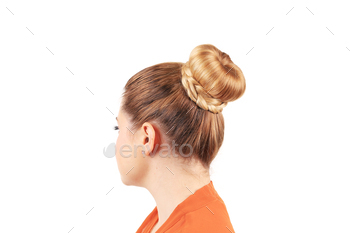 creative elegant hair bun