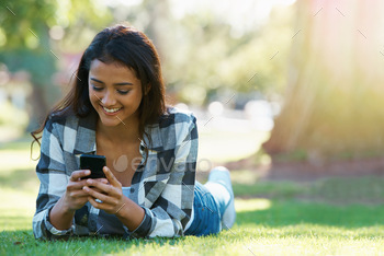 Social media in the park