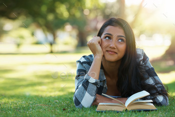 Relaxing with a good book