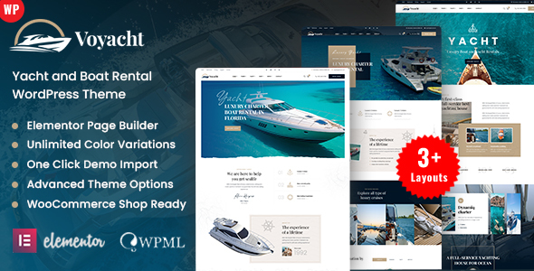 Voyacht - Yacht and Boat RentalTheme
