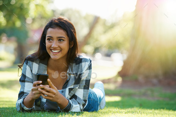 Social media in the park