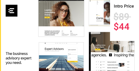 Expertise - Business ConsultingTheme