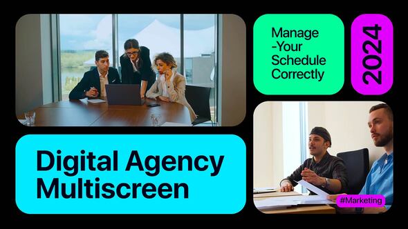 Multiscreen Promo | Digital Agency MOGRT