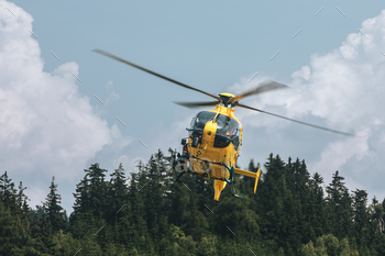 Helicopter of emergency medical service
